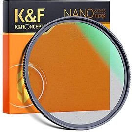 K&F Concept 72mm Black Diffusion 1/2 Filter Mist Cinematic Effect Filter with 28 Multi-Layer Coatings Waterproof/Scratch Resistant for Video/Vlog/Portrait Photography