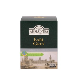 Ahmad Tea - Earl Grey - Black Assam & Ceylon Tea with Bergamot - Larger Tea Leaves, Loose - 250g