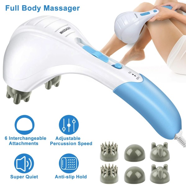 iMountek Electric Handheld Full Body Percussion Massager Deep Tissue Muscle