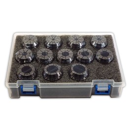 ER 32 High Precision Spring Collet SET 12 Piece 1/8" - 13/16" (0.0003) T.I.R. Machinist Choice