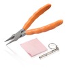 LEONTOOL 6" Chain Nose Stainless Steel Pliers - Eyeglasses Repair