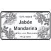 Flowers Jabón Orgánico Mandarina Con Fibra Natural