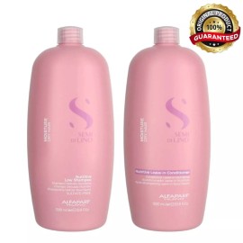 ALFAPARF Semi Di Lino Moisture Nutritive Shampoo & Leave-in Conditioner 33.8 oz