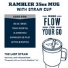 YETI Rambler 35 oz Tumbler with Handle and Straw Lid,