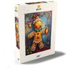 MyPuzzle Festliche Lebkuchen-Verzierung mit Weihnachtsdekor - Premium 1000 Teile Puzzle