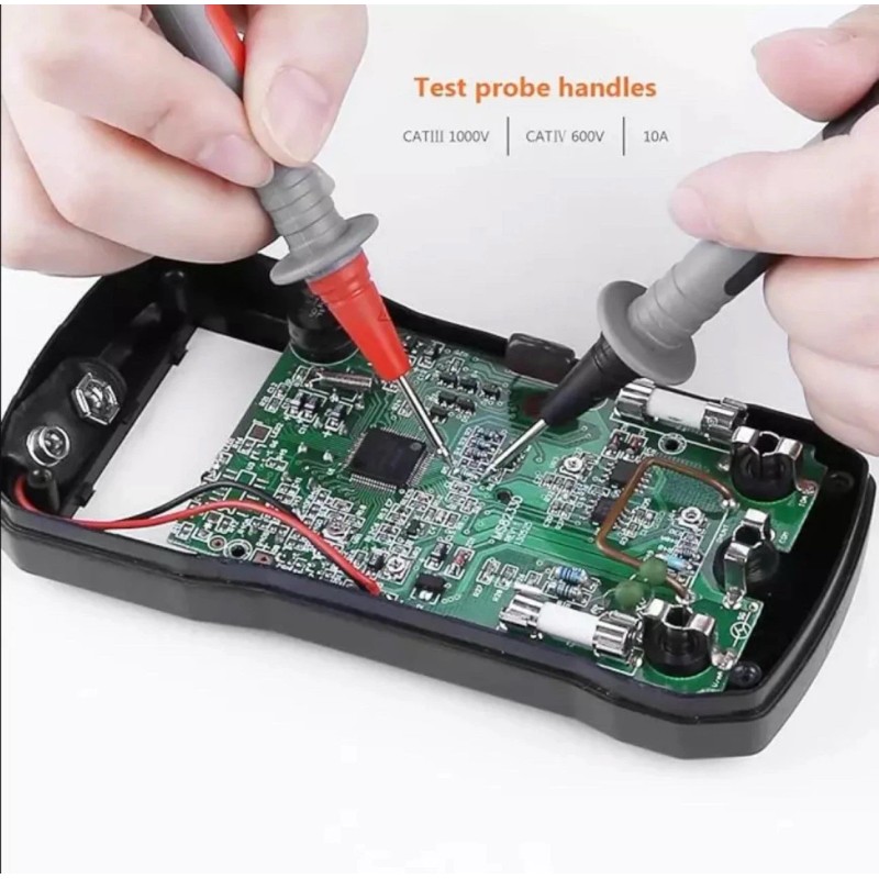 Tacklife 4pcs Automotive Multimeter Test Lead Kit Wire Piercing Clip
