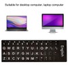 Replacement English Keyboard Letter Stickers, Universal English Keyboard Stickers with