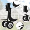 OFFCUP Crevice Weeding Tools with Wheels, 2 in 1 Sidewalk