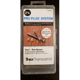 Trex Pro Plug System 2 3/4" Tree House 20sq Ft