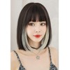 Wig Premium Line Inner Color Line Women's Wig Bob Small