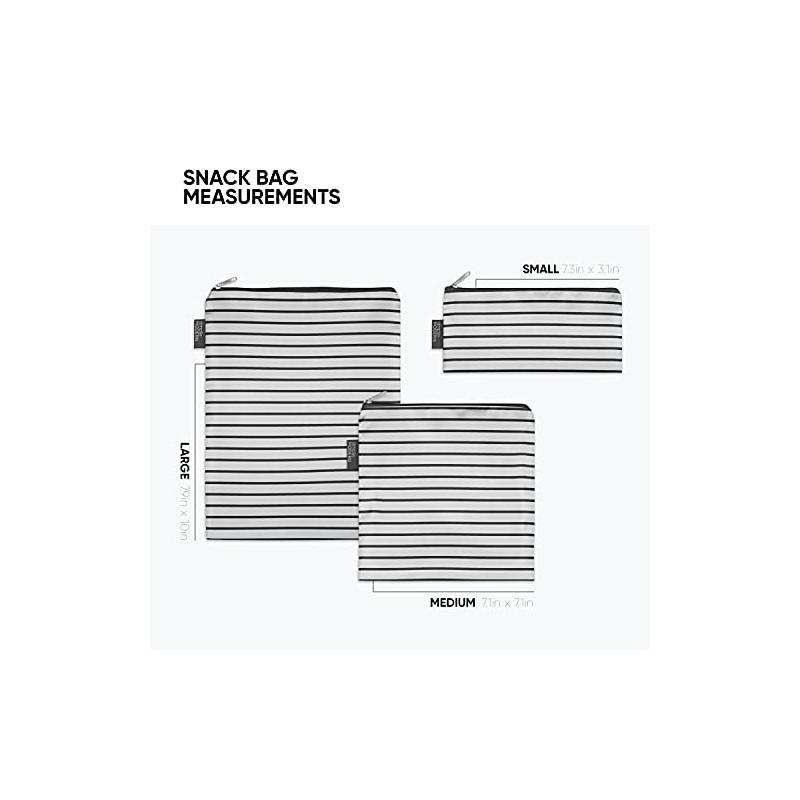 Simple Modern Ellie Reusable Snack Bags Sandwich Bag - Food