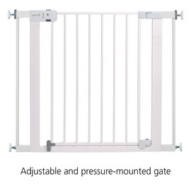 Safety 1st Easy Install Auto-Close Gate, Black