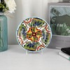JuxYes 6 Pack Clear Display Stand Easel, Acrylic Plate Stands