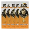 Bob Marley Wraps - Mango Peach Flavor - Pack of 5 Pouches (2 Wraps Per Pouch)