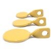 ANCLLO Set of 3 Yellow Self-Resetting Targets Spinning Shooting Metal