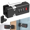 Keyless Cabinet Lock,Cabinet Password Locks with Luminous,3-Digit Combination Door Lock