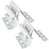 ITROLLE 2PCS Galvanized Garage Door Roller Garage Door Adjustable Top
