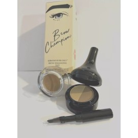 Kristofer Buckle Kristoffer Buckle BROW CHAMPION Enhancing Duo Pomade & Powder BLONDE  (LOT OF 3)