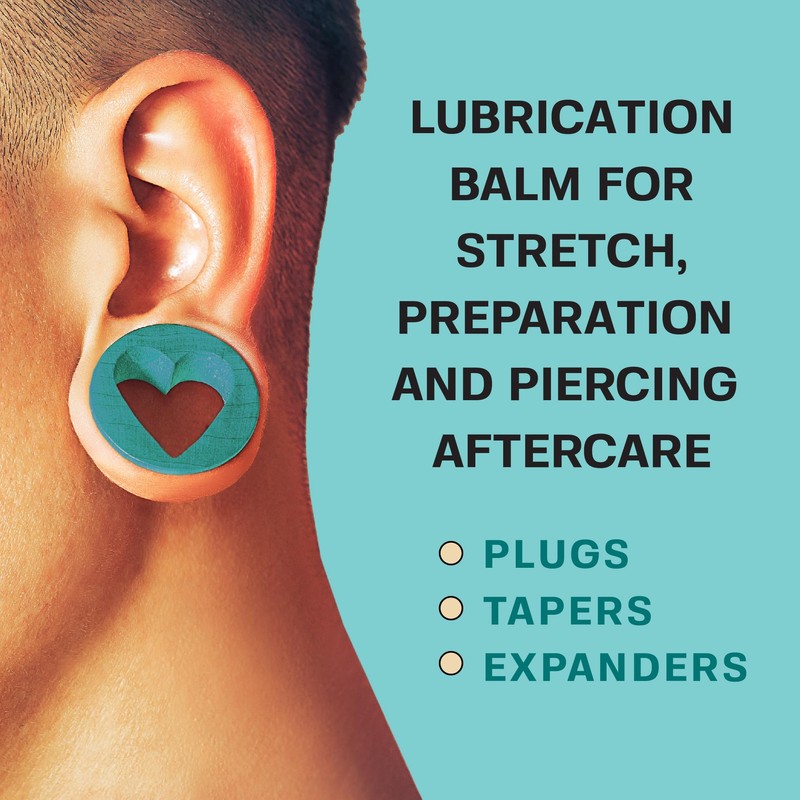 BASE LABORATORIES Ear Stretching Balm For Ear Gauges | Ear