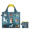 LOQI DO.WO Reusable Tote Bag, Woof Print, Multi, United States