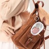 Framendino, 4 Pack Clear Makeup Bag Mini for Women Keychain
