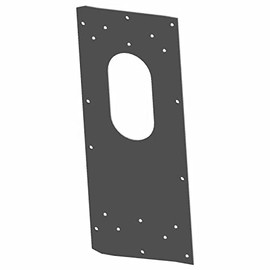 Polaris Snowmobile Bulkhead Floor, Vented, Genuine OEM Part 5256779, Qty 1