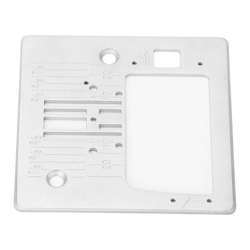 Sewing Machine Needle Plate Q235 Steel Mirror Surface Sewing Throat