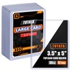3.5x5 Inches Oversize Card Topload Holders – 12 Pack, Premium