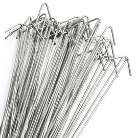 KINNAN 7-9/10'' 60Pack Chain Link Fence Dog Fence Slats Hook, Residential Fence Ties, for Chain Link Fence, Garden Fence, and Dog Fence Repair