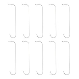 SING F LTD 10pcs Bike Chain Hooks 7.7cm Stainless Steel Connecting Joint Hook Bicycle Chain Repair Tool Accessories for Mountain Bike Road Bike