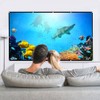 70-inch Portable HD Projector Screen 16:9 Projection Screen Foldable Thick