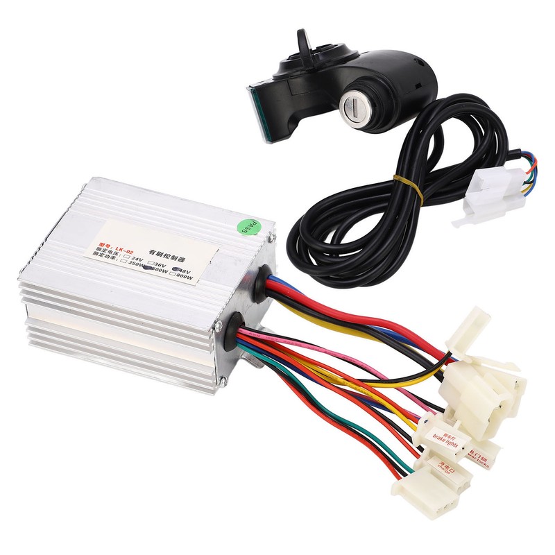 48V 500W Electric Bike Controller Thumb Throttle Set Electric Bicycle