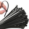 100Pcs 24 Inch Heavy Duty Industrial Zip Toes,Releasable Black Cable