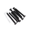 cSeao 10pcs Black 5/16-18 x 1-3/4" Socket Cap Screws Allen