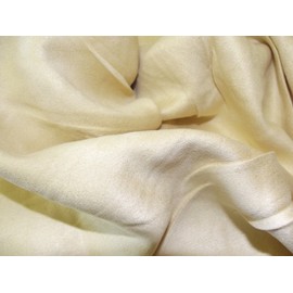 Faux Suede Suedette Fabric Material 150g - Cream, 1mtr - 150cm x 100cm