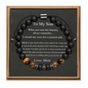 JoycuFF Son Bracelet Gifts from Mom, Birthday Father's Day Thanksgiving