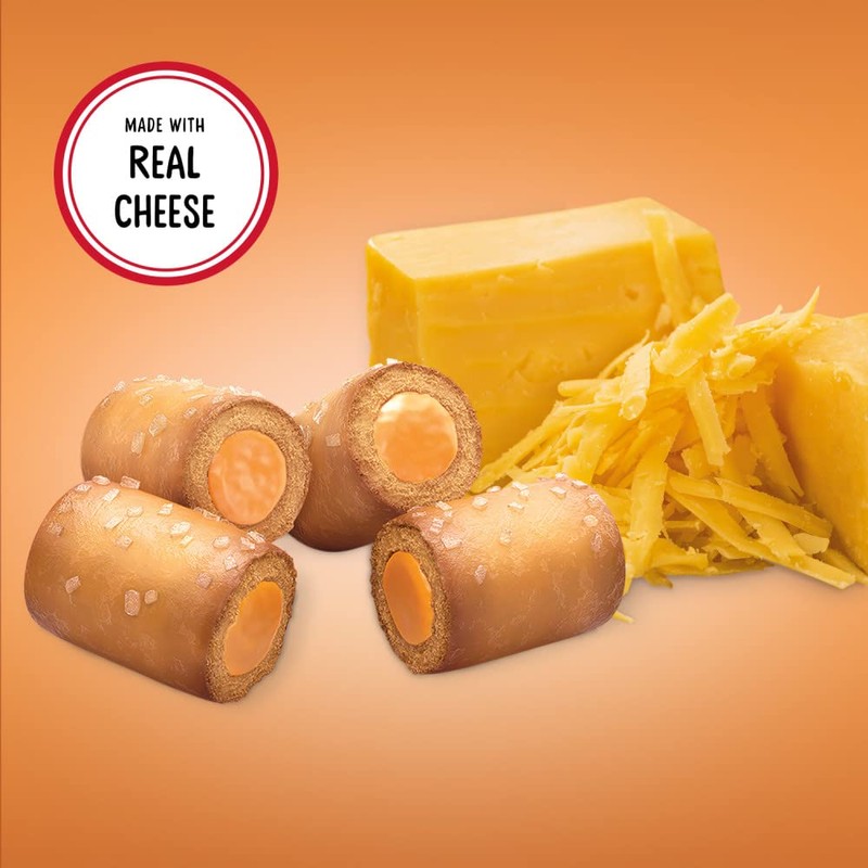 COMBOS Cheddar Cheese Pretzel Baked Snack Packs, Cheese Crackers Snacks,