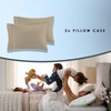 Pizuna Pure 100% Luxury Cotton Queen Size Pillow Case Simply