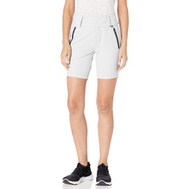 Helly Hansen Women's Crewline Quickdry, Stretch & Sun Protection Shorts, Grey Fog, 34