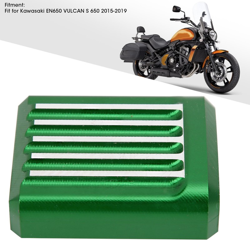Rear Foot Brake Lever Pedal Enlarge Pad Fit for Kawasaki