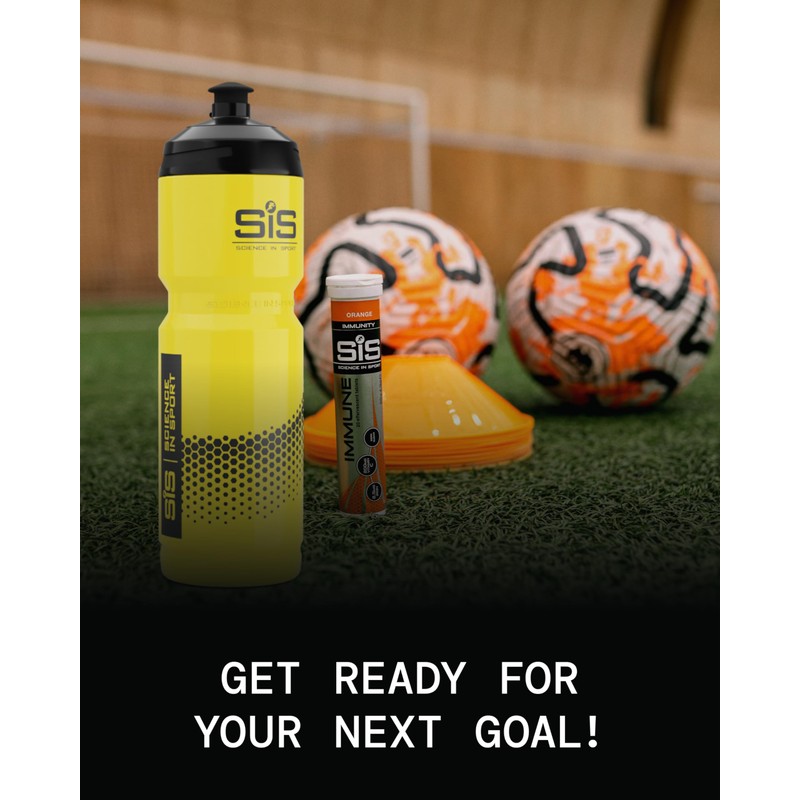 SIS 800ml Narrow Neck Bottle Yellow - Yellow, 800ml