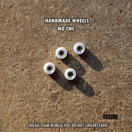 Noahwood Fingerboard Lucky Wheel Series Finger Skateboard Extreme Sports Silent wheels Durable Wheels Non-skid Wheels Strong Grip Wheels Handmade Strong Grip Ice Wheels