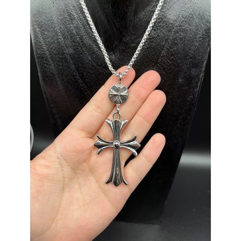 Cross Stainless Steel Necklace Vintage Cross Pendent