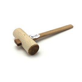 Japanese Shusaku Wooden Mallet 60mm White Oak