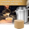 Percolator Filters Compatible with Coletti,Percolator Coffee Filters,Unbleached,Disposable,100 PCS