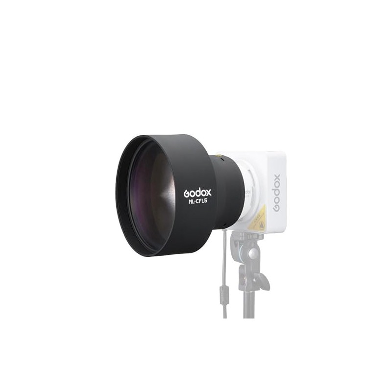 GODOX ML-CFL5 Accesorio Fresnel de Silicona Plegable, Modificador de Luz
