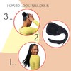 Prettyshop 55 cm Ponytail Hair Extension, Straight