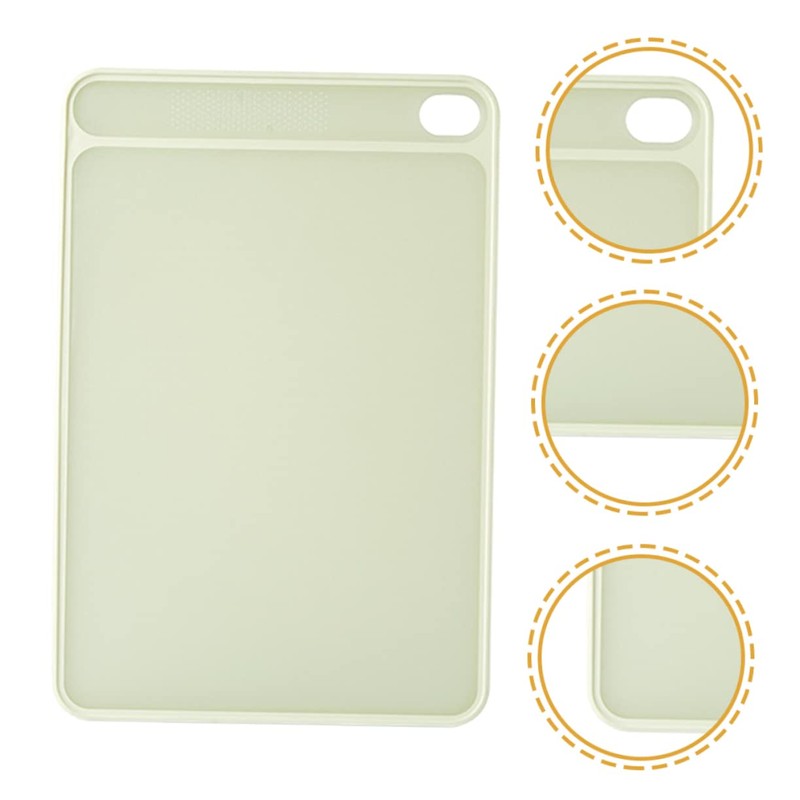 Alipis Cutting Boards for Kitchen Sturdy Skid-Resistant Green Medium Size