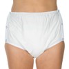Suprima 1-222-000 Unisex PVC Briefs with Inner Lining Buttoned Size