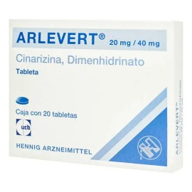 Arlevert Tableta 20 Mg/40 Mg, 20 Tabletas